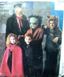 3941 MCCALLS DRACULA, FRANKENSTEIN, VAMPIRE,PHANTOM OF THE OPERA PATTERN 5/6, 8/10